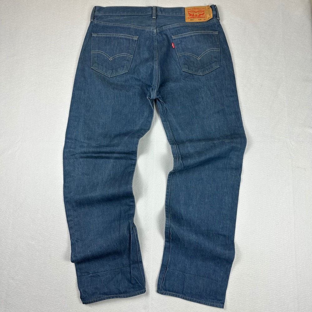 Y2K Levis 501 Original Fit Jeans Mens 36x32 Button Fly